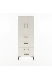 Arges Dolap 3 Raflı 4 Çekmeceli 2 Kapaklı 60x30x163 Aytaşı-Aytaşı