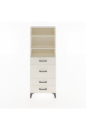 Arges Dolap 3 Raflı 4 Çekmeceli 60x30x163 Aytaşı-Aytaşı