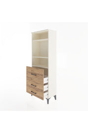 Arges Dolap 3 Raflı 3 Çekmeceli 60x30x163 Aytaşı-Çam