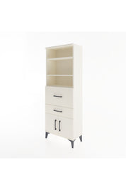 Arges Dolap 3 Raflı 2 Çekmeceli 2 Kapaklı 60x30x163 Aytaşı-Aytaşı