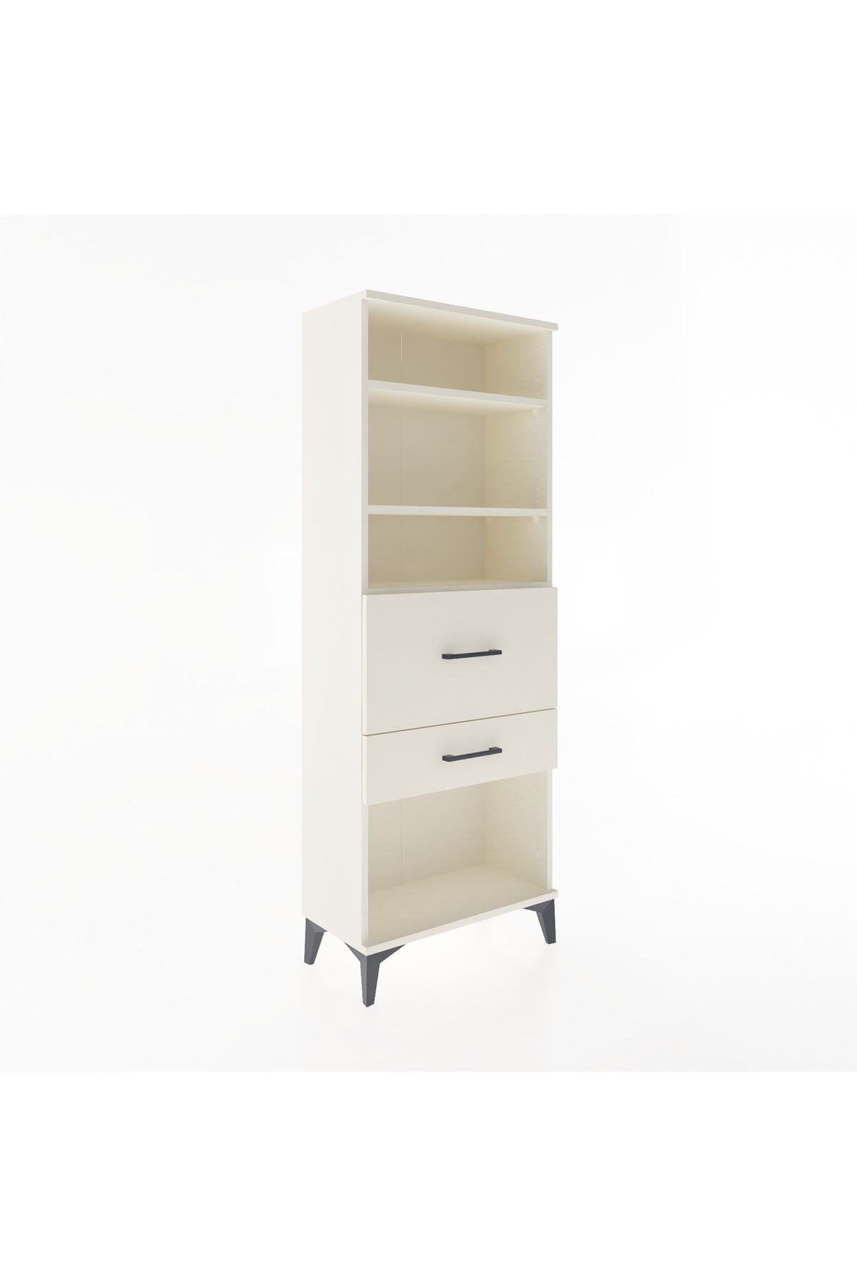 Arges Dolap 3 Raflı 2 Çekmeceli 60x30x163 Aytaşı-Aytaşı