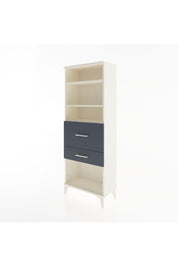 Arges Dolap 3 Raflı 2 Çekmeceli 60x30x163 Aytaşı-Antrasit