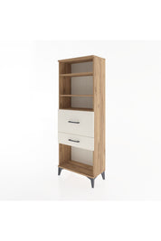 Arges Dolap 3 Raflı 2 Çekmeceli 60x30x163 Çam-Aytaşı