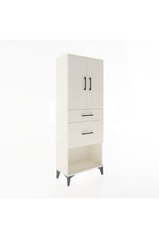 Arges Dolap 3 Raflı 2 Çekmeceli 2 Kapaklı 60x30x163 Aytaşı-Aytaşı