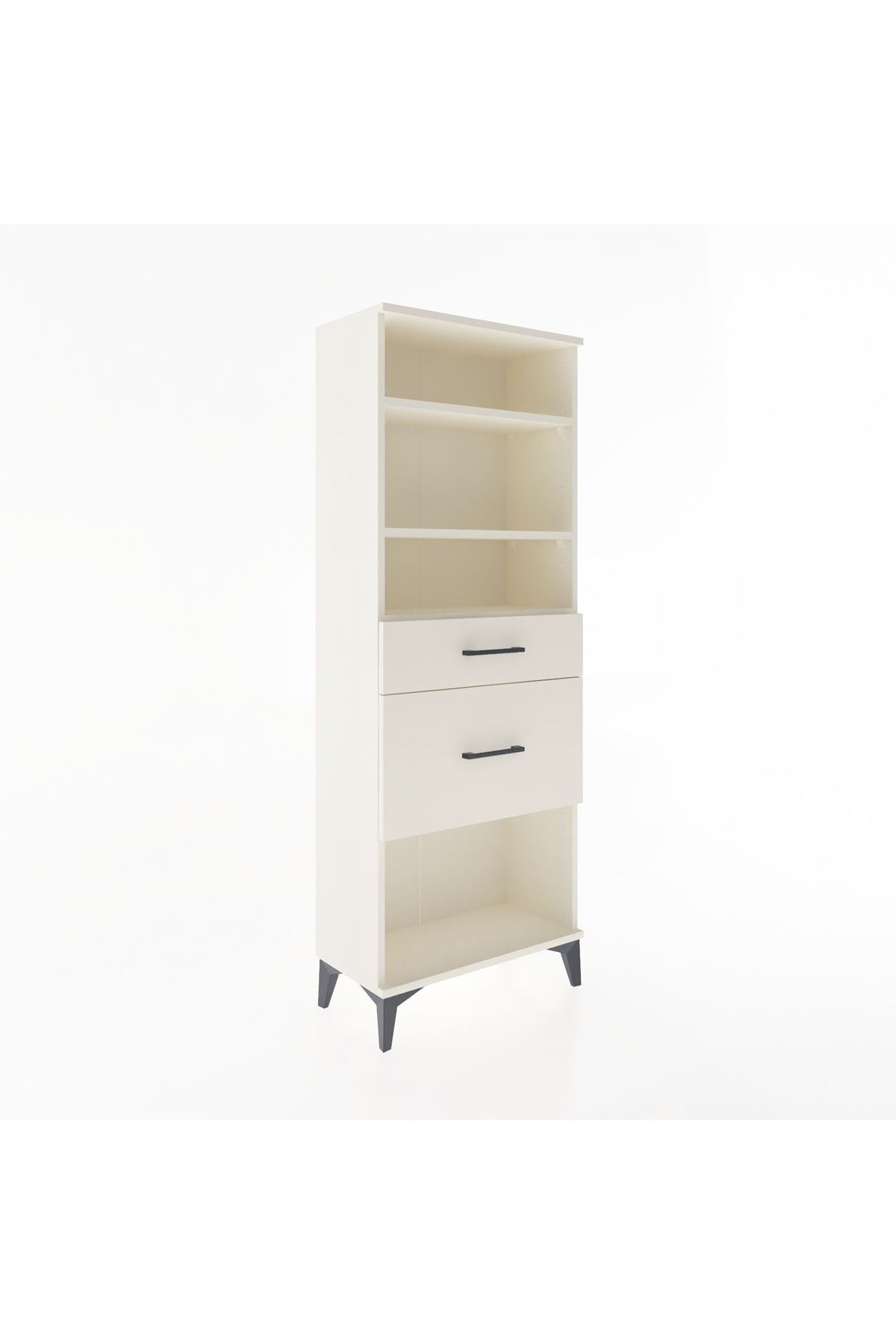 Arges Dolap 3 Raflı 2 Çekmeceli 60x30x163 Aytaşı-Aytaşı