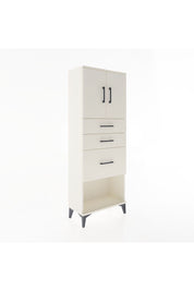 Arges Dolap 2 Raflı 3 Çekmeceli 2 Kapaklı 60x30x163 Aytaşı-Aytaşı