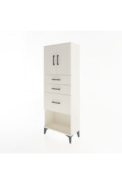 Arges Dolap 2 Raflı 3 Çekmeceli 2 Kapaklı 60x30x163 Aytaşı-Aytaşı