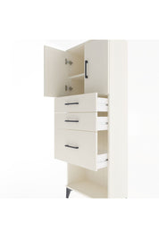 Arges Dolap 2 Raflı 3 Çekmeceli 2 Kapaklı 60x30x163 Aytaşı-Aytaşı