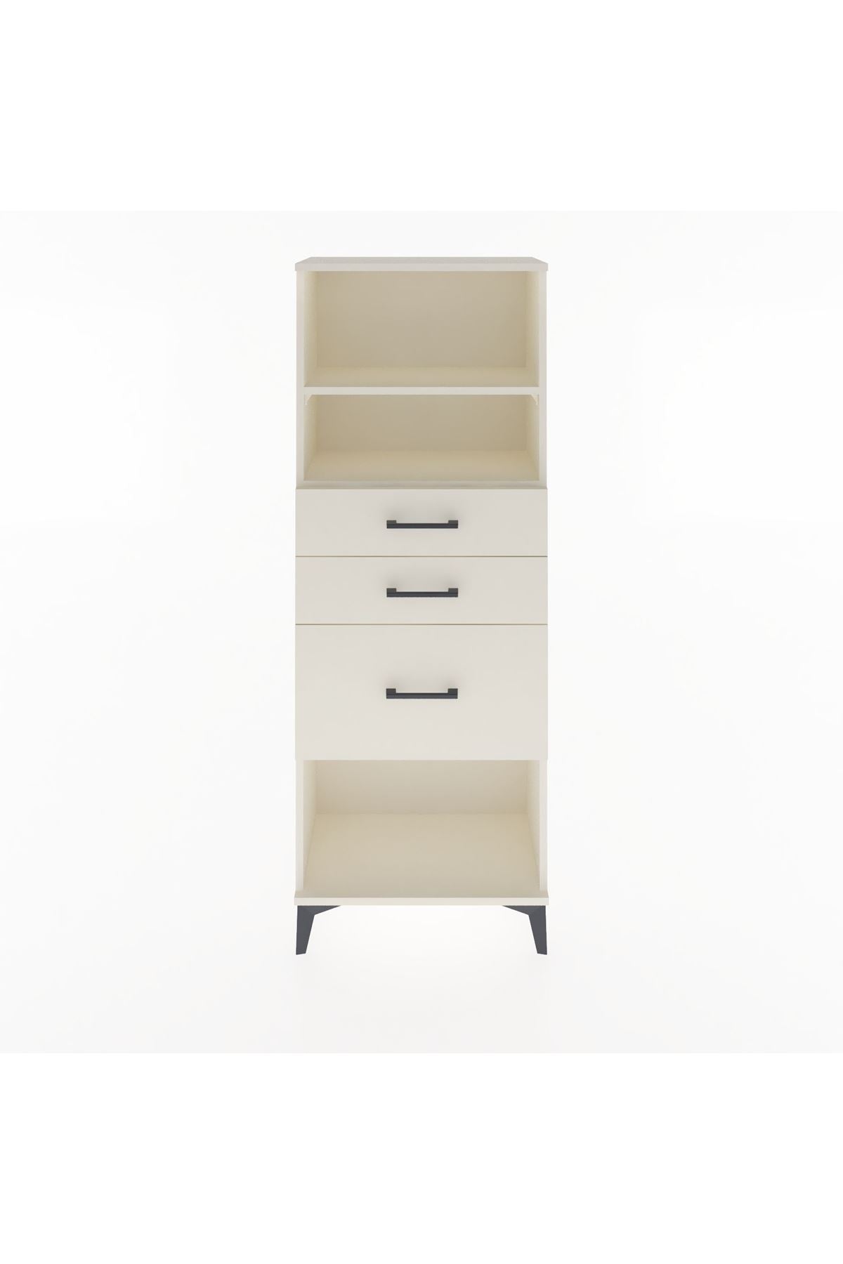 Arges Dolap 2 Raflı 3 Çekmeceli 60x30x163 Aytaşı-Aytaşı