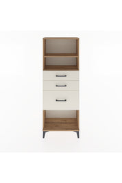 Arges Dolap 2 Raflı 3 Çekmeceli 60x30x163 Çam-Aytaşı