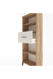 Arges Dolap 3 Raflı Tek Çekmeceli 60x30x163 Çam-Aytaşı