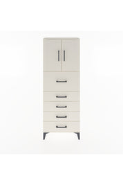 Arges Dolap 2 Raflı 5 Çekmeceli 2 Kapaklı 60x30x163 Aytaşı-Aytaşı