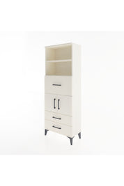 Arges Dolap 3 Raflı 3 Çekmeceli 2 Kapaklı 60x30x163 Aytaşı-Aytaşı