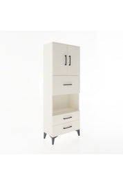 Arges Dolap 3 Raflı 3 Çekmeceli 2 Kapaklı 60x30x163 - S20M049V1A