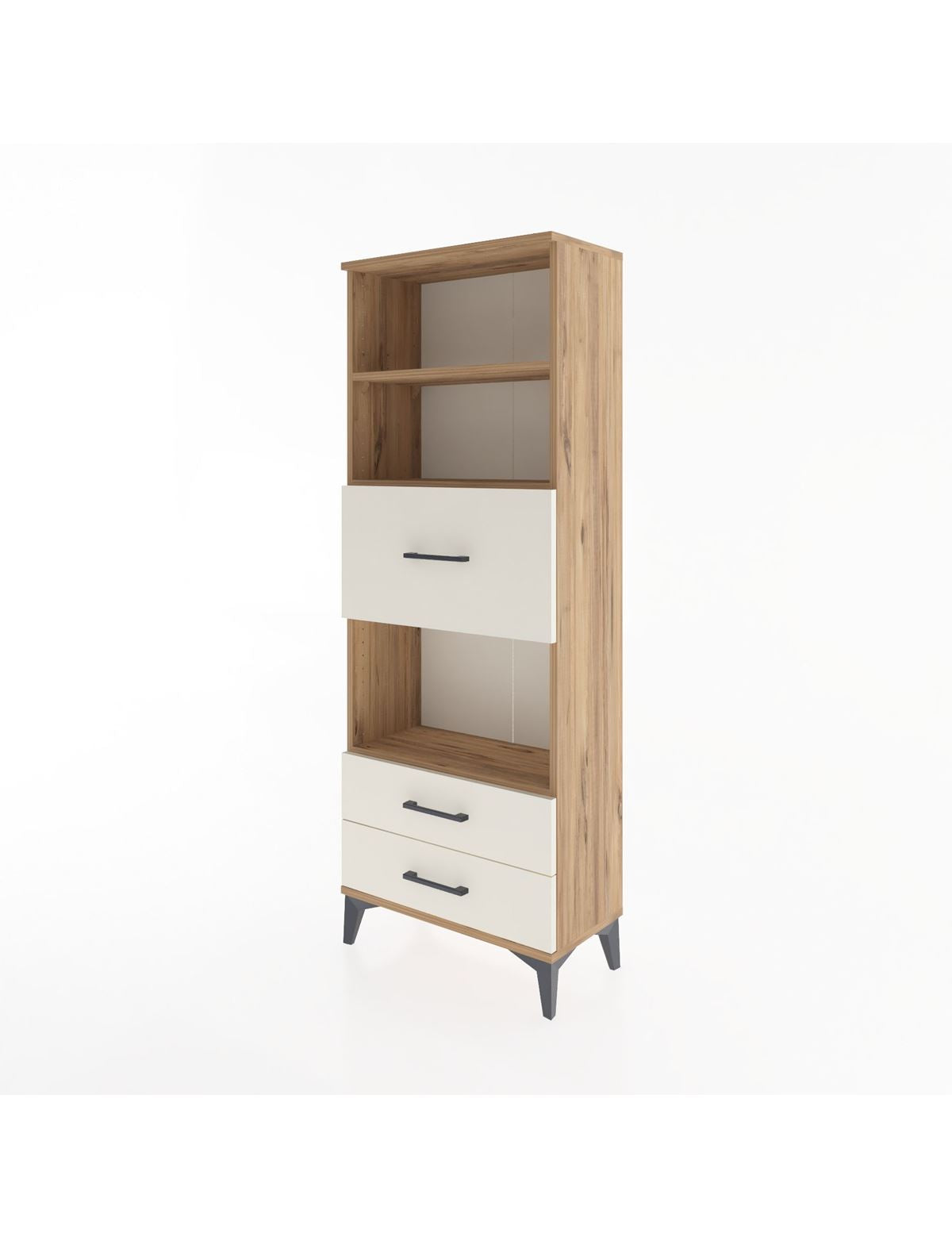 Arges Dolap 3 Raflı 3 Çekmeceli 60x30x163 - S20M050V7A