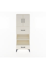 Arges Dolap 4 Raflı 2 Çekmeceli 2 Kapaklı 60x30x163 Aytaşı-Aytaşı