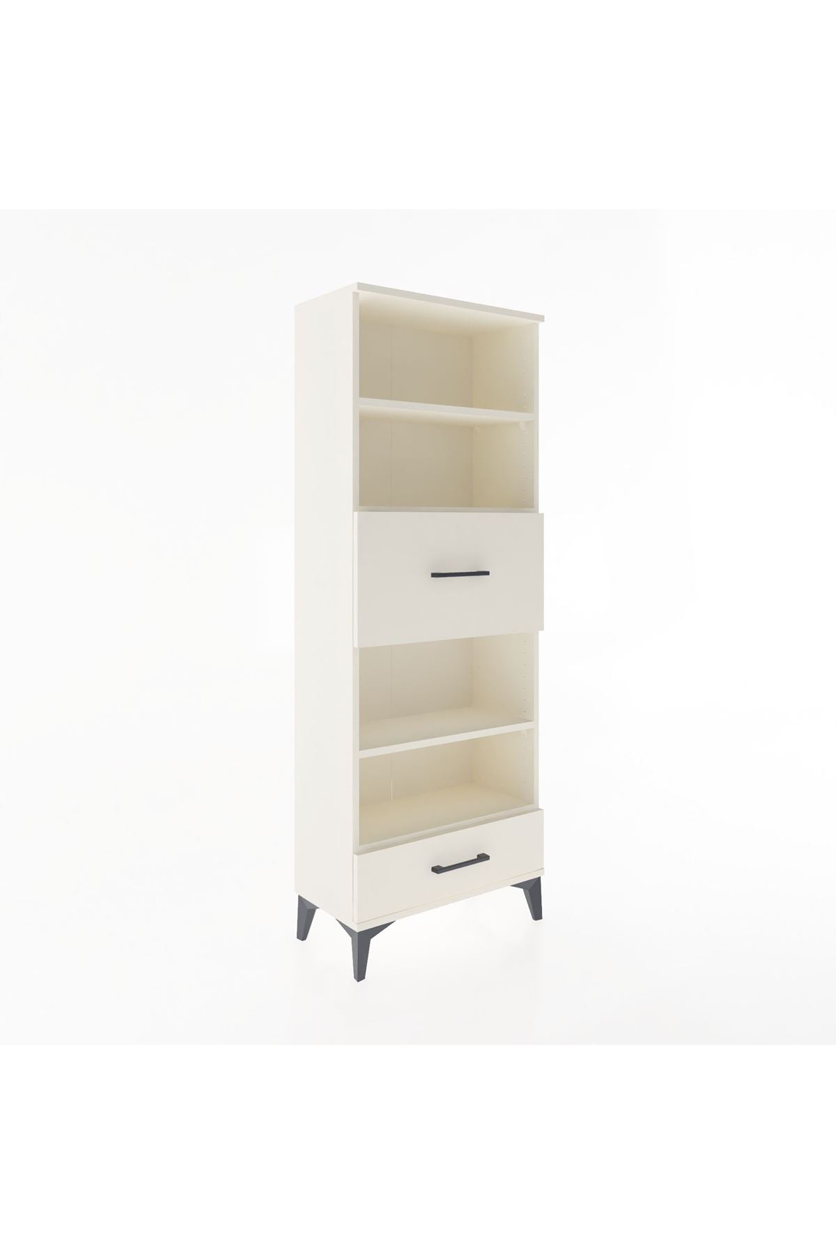 Arges Dolap 4 Raflı 2 Çekmeceli 60x30x163 Aytaşı-Aytaşı