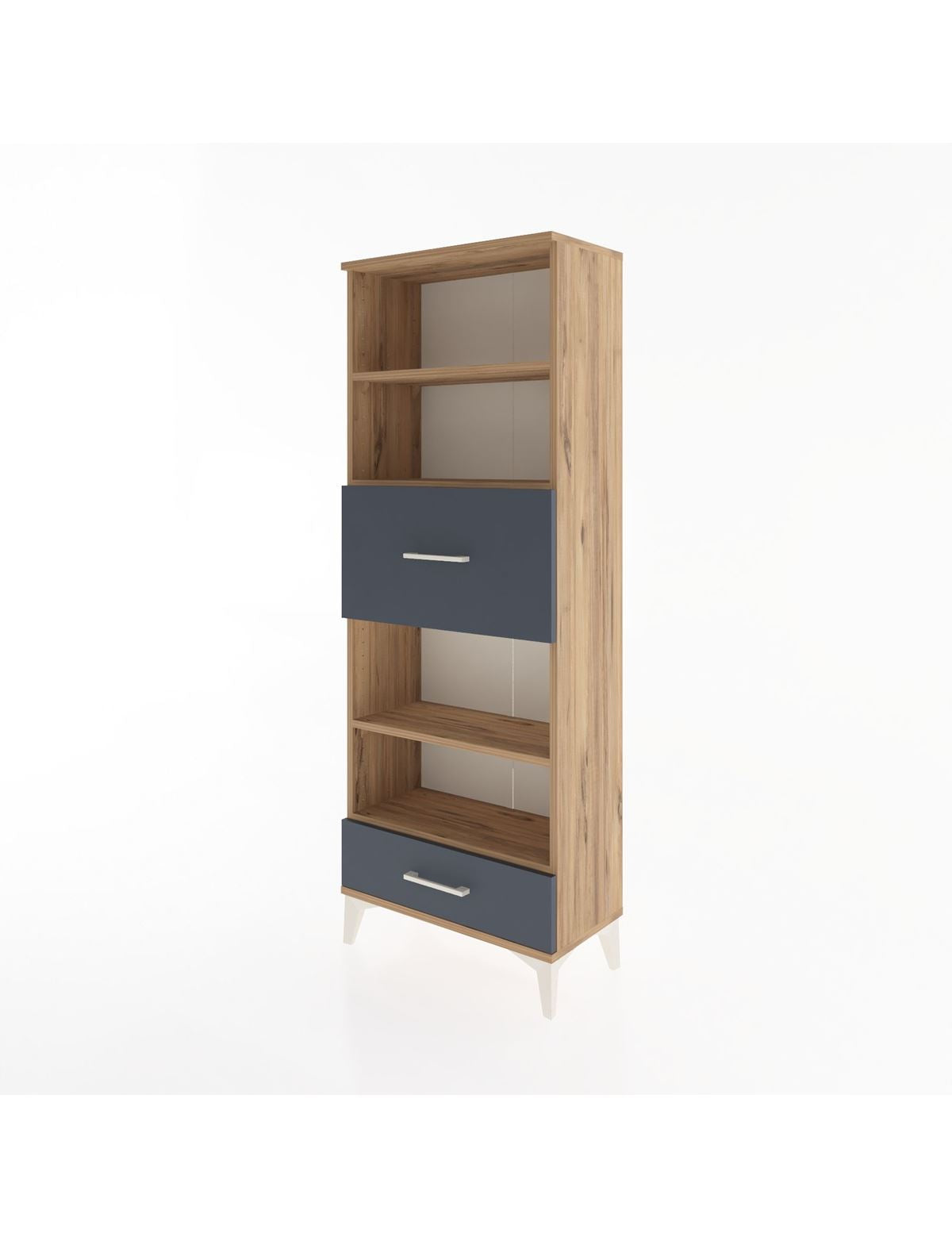 Arges Dolap 4 Raflı 2 Çekmeceli 60x30x163 - S20M054V8A