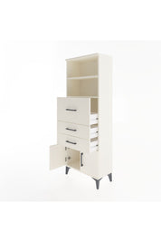 Arges Dolap 2 Raflı 3 Çekmeceli 2 Kapaklı 60x30x163 Aytaşı-Aytaşı