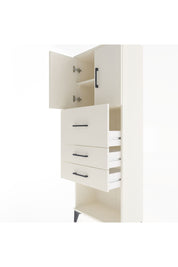 Arges Dolap 2 Raflı 3 Çekmeceli 2 Kapaklı 60x30x163 Aytaşı-Aytaşı