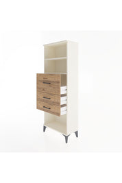 Arges Dolap 2 Raflı 3 Çekmeceli 60x30x163 Aytaşı-Çam