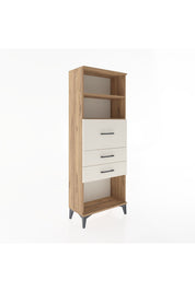 Arges Dolap 2 Raflı 3 Çekmeceli 60x30x163 Çam-Aytaşı