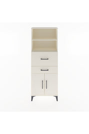 Arges Dolap 3 Raflı 2 Çekmeceli 2 Kapaklı 60x30x163 Aytaşı-Aytaşı