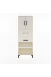 Arges Dolap 3 Raflı 2 Çekmeceli 2 Kapaklı 60x30x163 Aytaşı-Aytaşı