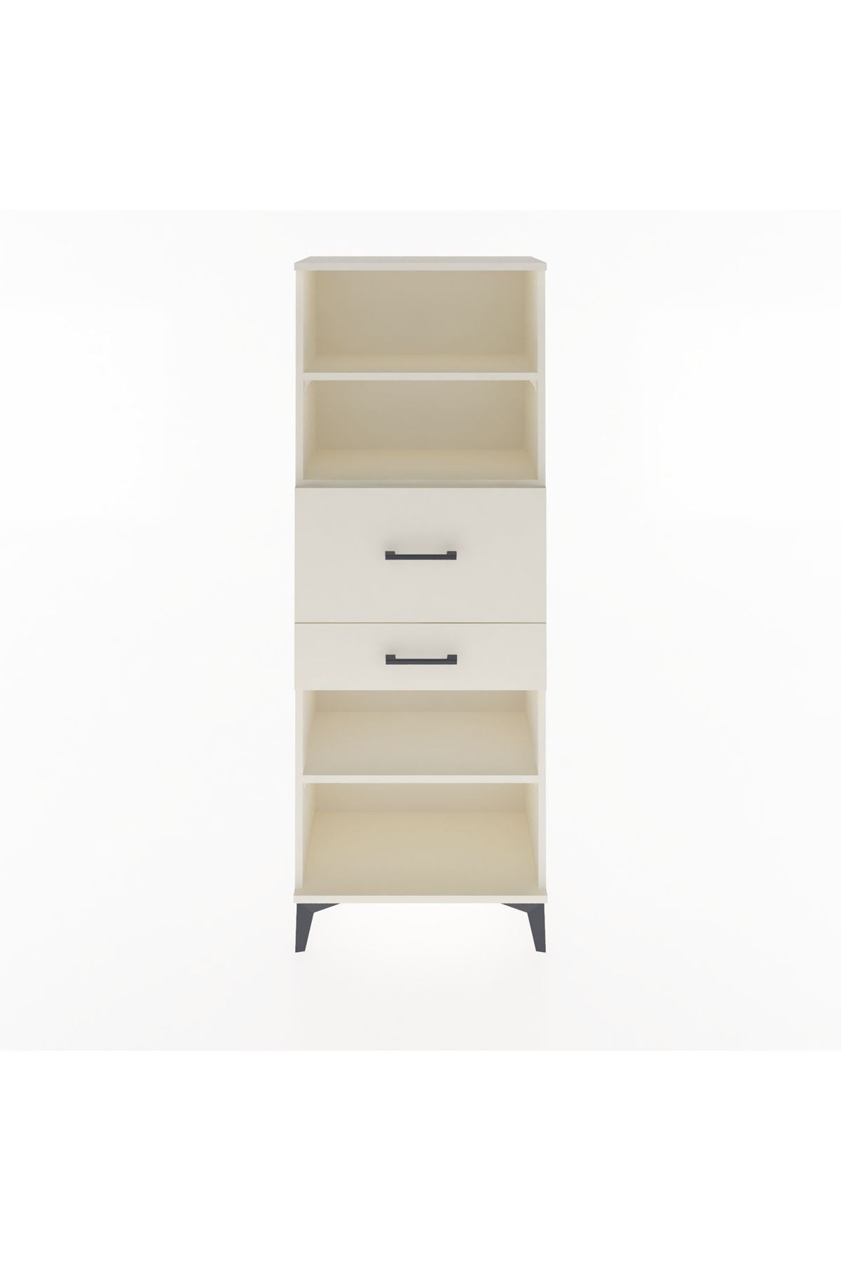 Arges Dolap 3 Raflı 2 Çekmeceli 60x30x163 Aytaşı-Aytaşı