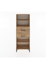 Arges Dolap 3 Raflı 2 Çekmeceli 60x30x163
