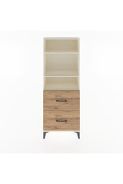 Arges Dolap 3 Raflı 2 Çekmeceli 60x30x163 Aytaşı-Çam