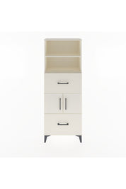 Arges Dolap 3 Raflı 2 Çekmeceli 2 Kapaklı 60x30x163 Aytaşı-Aytaşı