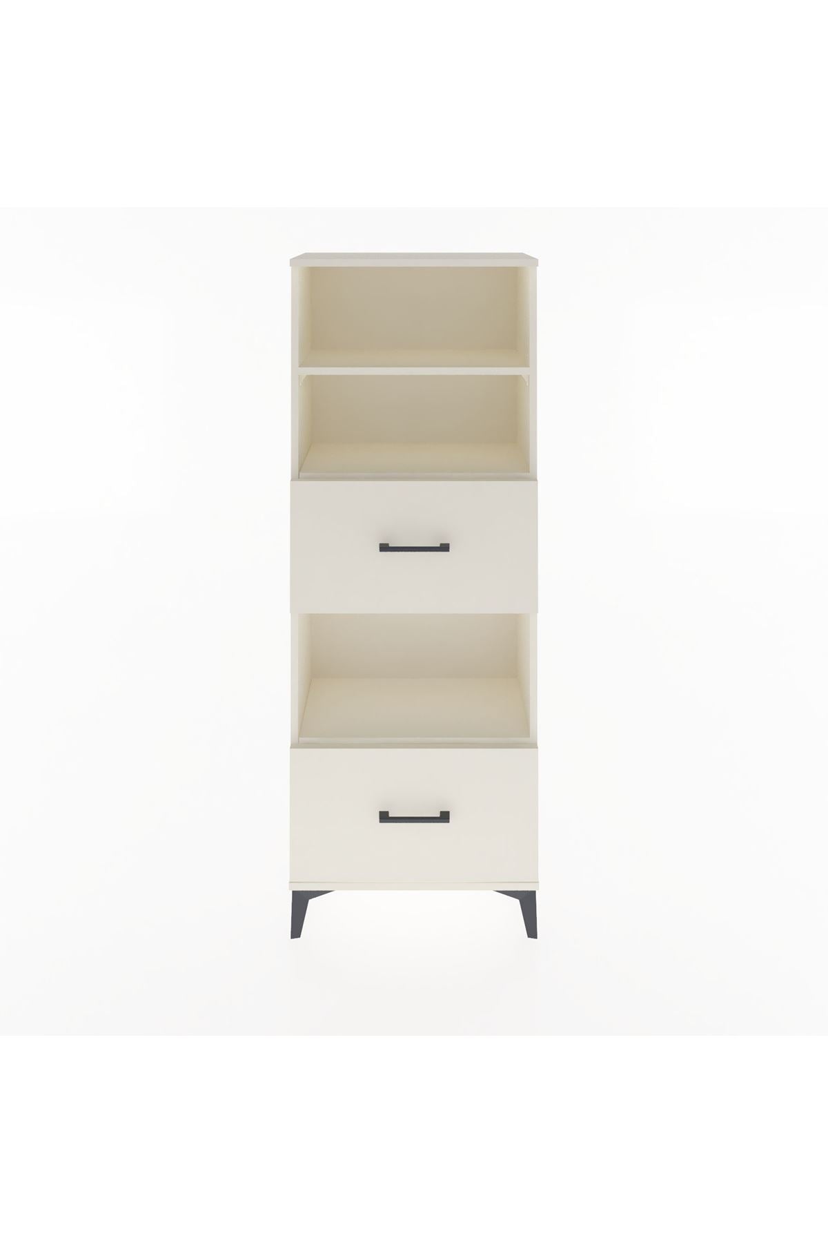 Arges Dolap 3 Raflı 2 Çekmeceli 60x30x163 Aytaşı-Aytaşı