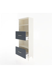 Arges Dolap 3 Raflı 2 Çekmeceli 60x30x163 Aytaşı-Antrasit