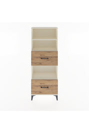 Arges Dolap 3 Raflı 2 Çekmeceli 60x30x163 Aytaşı-Çam