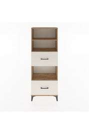 Arges Dolap 3 Raflı 2 Çekmeceli 60x30x163 Çam-Aytaşı