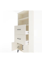 Arges Dolap 2 Raflı 2 Çekmeceli 2 Kapaklı 60x30x163 Aytaşı-Aytaşı