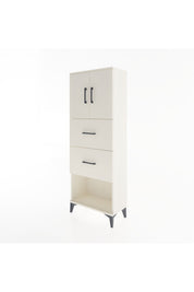 Arges Dolap 2 Raflı 2 Çekmeceli 2 Kapaklı 60x30x163 Aytaşı-Aytaşı