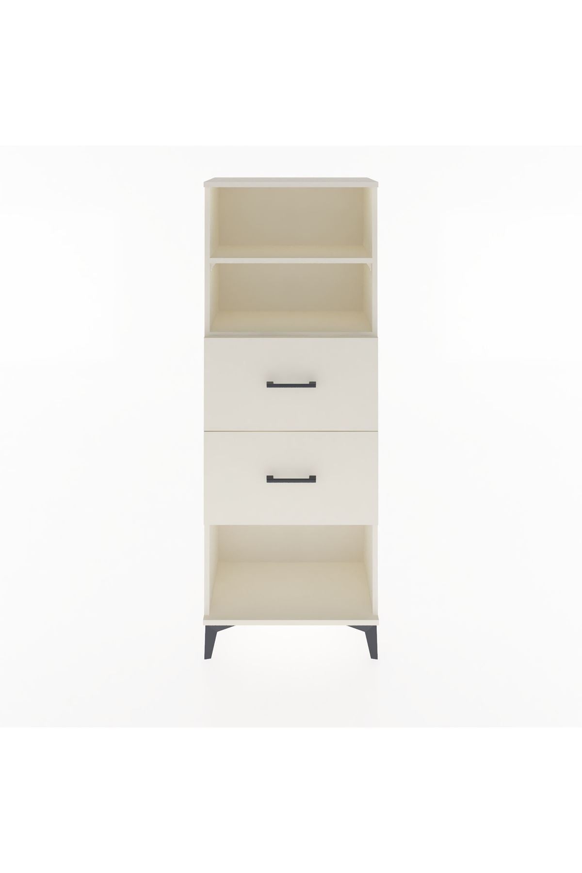 Arges Dolap 2 Raflı 2 Çekmeceli 60x30x163 Aytaşı-Aytaşı