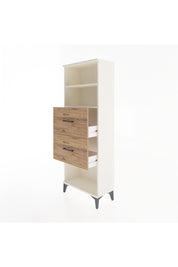 Arges Dolap 2 Raflı 2 Çekmeceli 60x30x163 Aytaşı-Çam