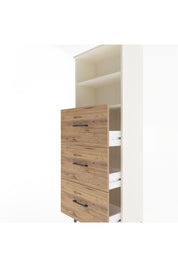 Arges Dolap 2 Raflı 3 Çekmeceli 60x30x163 Aytaşı-Çam