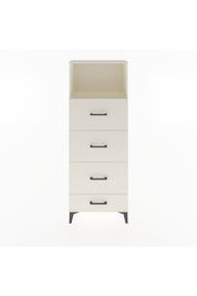 Arges Dolap Tek Raflı 4 Çekmeceli 60x30x163 Aytaşı-Aytaşı