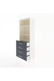 Arges Dolap 2 Raflı 4 Çekmeceli 60x30x163 Aytaşı-Antrasit