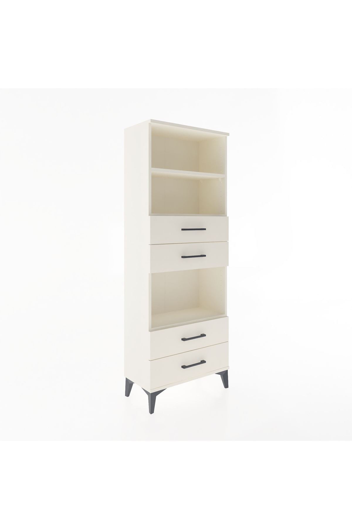 Arges Dolap 3 Raflı 4 Çekmeceli 60x30x163 Aytaşı-Aytaşı