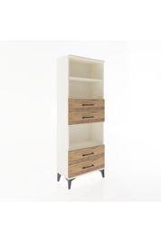 Arges Dolap 3 Raflı 4 Çekmeceli 60x30x163 Aytaşı-Çam