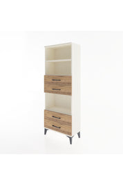 Arges Dolap 3 Raflı 4 Çekmeceli 60x30x163 Aytaşı-Çam