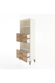 Arges Dolap 3 Raflı 4 Çekmeceli 60x30x163 Aytaşı-Çam