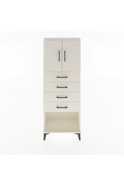 Arges Dolap 2 Raflı 4 Çekmeceli 2 Kapaklı 60x30x163 Aytaşı-Aytaşı