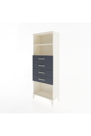 Arges Dolap 2 Raflı 4 Çekmeceli 60x30x163 Aytaşı-Antrasit