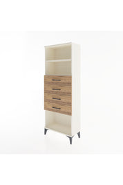Arges Dolap 2 Raflı 4 Çekmeceli 60x30x163 Aytaşı-Çam